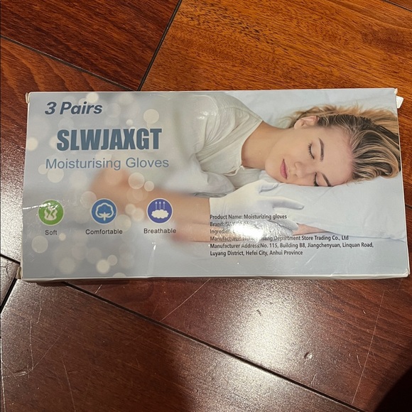 3 Pairs Cotton Gloves for Dry Hands Gloves Breathable Cloth New - Picture 8 of 9